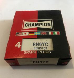 BOUGIES CHAMPION RN6YC ( Boite de 4 pièces) 