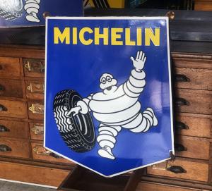 Plaque publicitaire MICHELIN