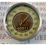 Compteur Jaeger 130 km/h fond crème Ø d’emboîtement 78 mm