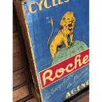  Tôle publicitaire peinte CYCLES ROCHET