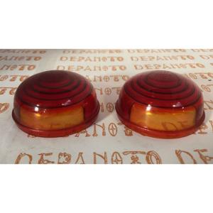 Cabochons de feu arrière SEIMA  en verre la paire