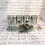 Jeu de 4 pistons CITROËN C4 A & F diamètre 72.5mm