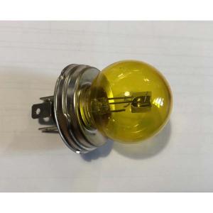 Ampoule de phare code européen 6 volts 40/45w  jaune