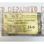 Jeu de 2 charbons de dynamo PARIS RHONE PX51