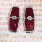 Cabochons de feux AR PEUGEOT 203 la paire