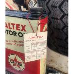 Etiquette de vidange CALTEX