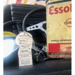 Etiquette de vidange ESSO