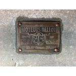 MOTEUR BALLOT type 4-S  1920-1925 4 cylindres